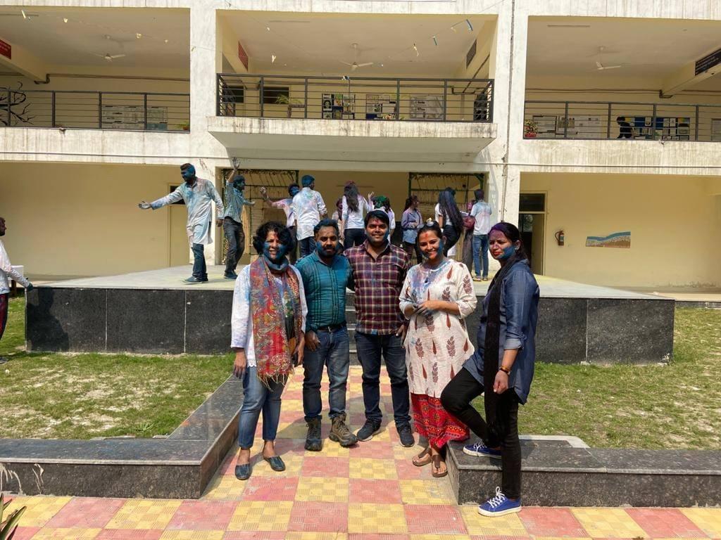 Bhagwan Mahaveer School Of Architecture Sonepat Holi Celebration photo 1